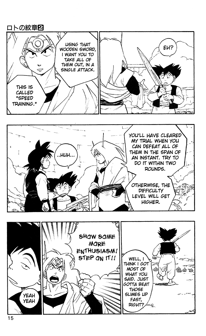 Dragon Quest Retsuden - Roto no Monshou Chapter 4.2 page 15 - Chapter 4 v2