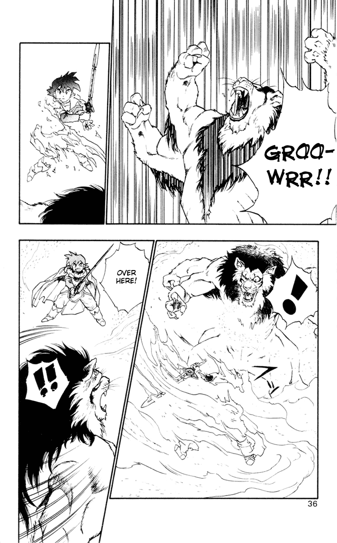 Dragon Quest Retsuden - Roto no Monshou Chapter 8.2 page 33 - Chapter 8 v2