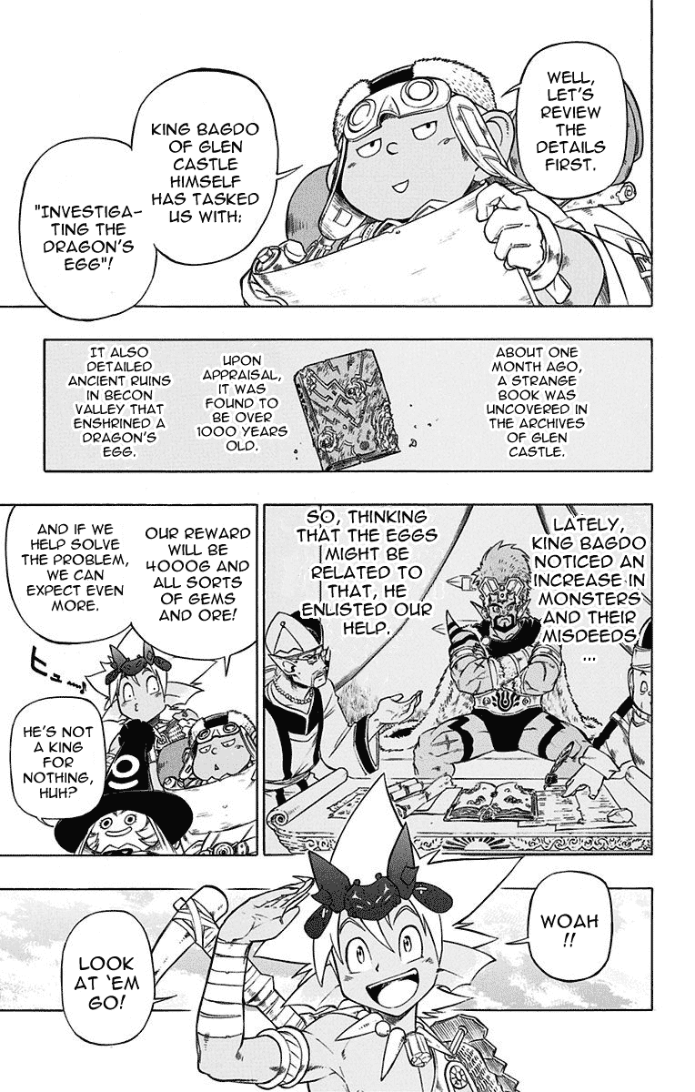 Dragon Quest: Sola in the Blue Sky Chapter 1 page 12 - Chapter 1: The Novice Adventurers!!