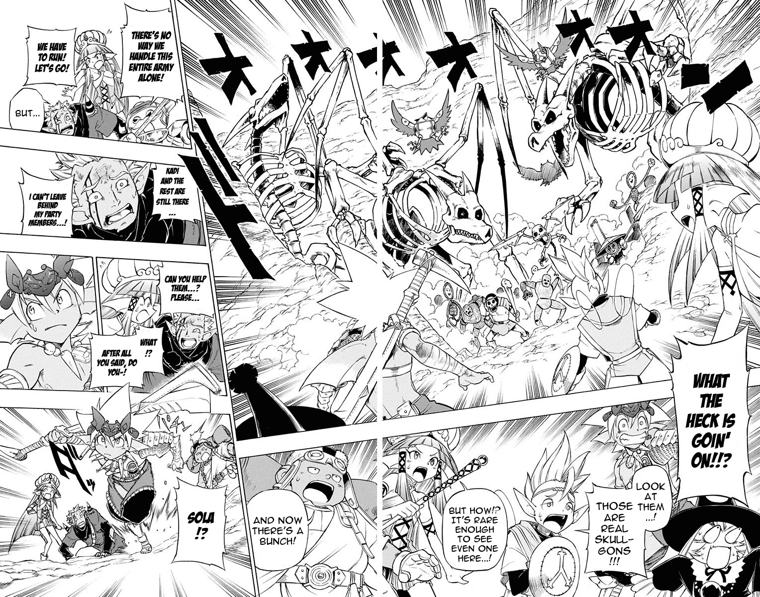 Dragon Quest: Sola in the Blue Sky Chapter 1 page 22 - Chapter 1: The Novice Adventurers!!