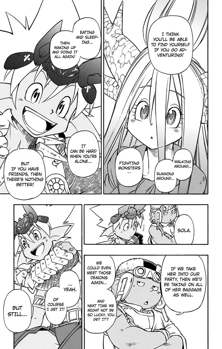 Dragon Quest: Sola in the Blue Sky Chapter 2 page 17 - Chapter 2: The Dragon Princess!!