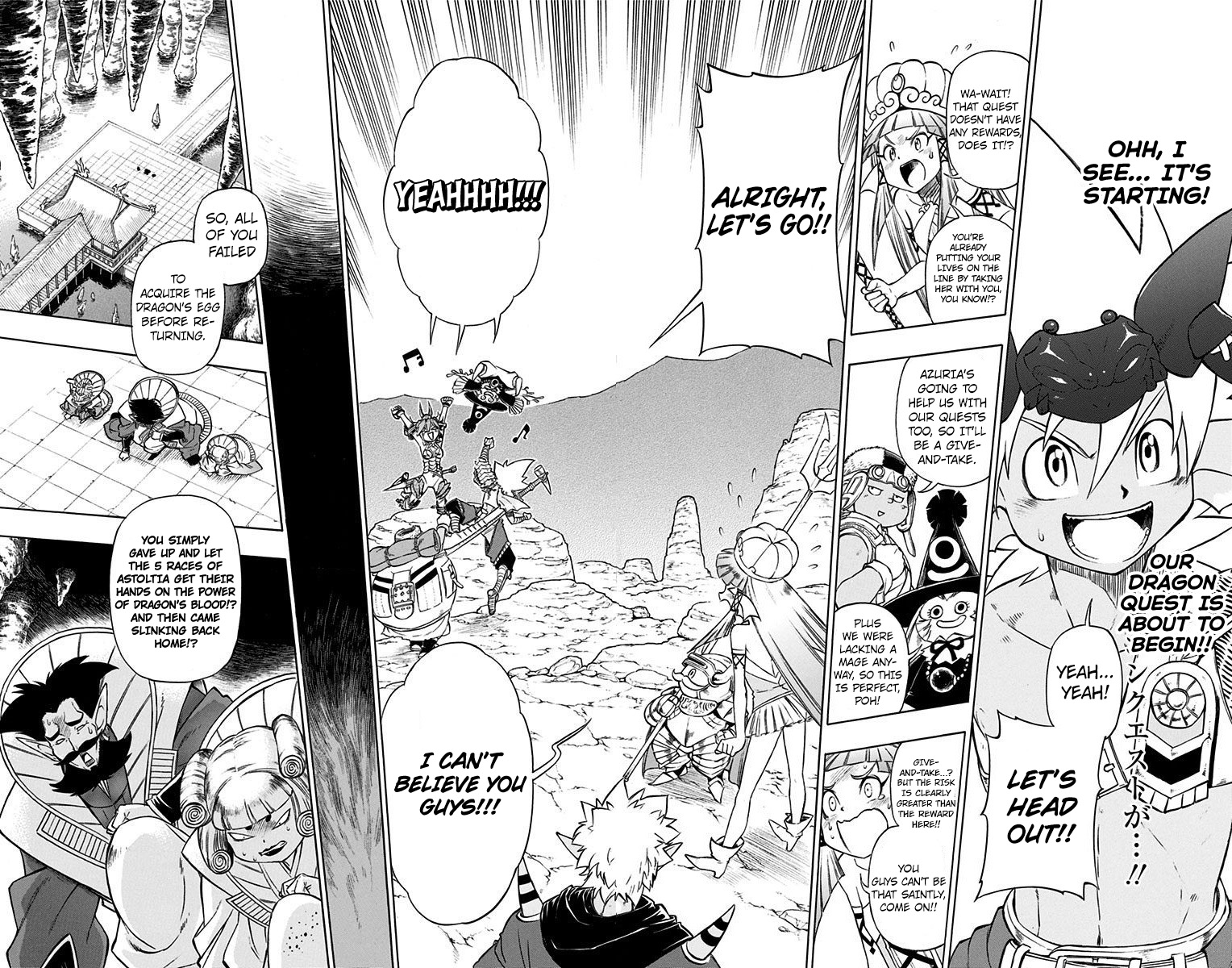 Dragon Quest: Sola in the Blue Sky Chapter 3 page 11 - Chapter 3: The Journalist of Glen Castle!?