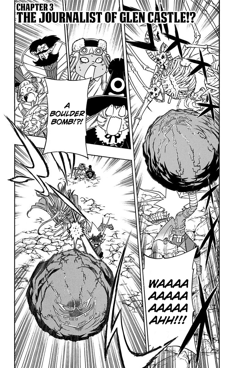 Dragon Quest: Sola in the Blue Sky Chapter 3 page 2 - Chapter 3: The Journalist of Glen Castle!?