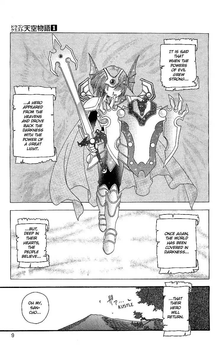 Dragon Quest: Tale of Heaven Chapter 1 page 8 - Chapter 1: The Tale Begins