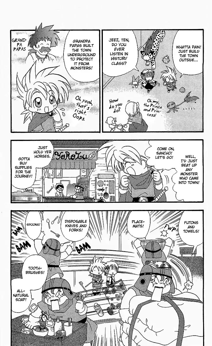 Dragon Quest: Tale of Heaven Chapter 3 page 4 - Chapter 3: The Heroes Set Out
