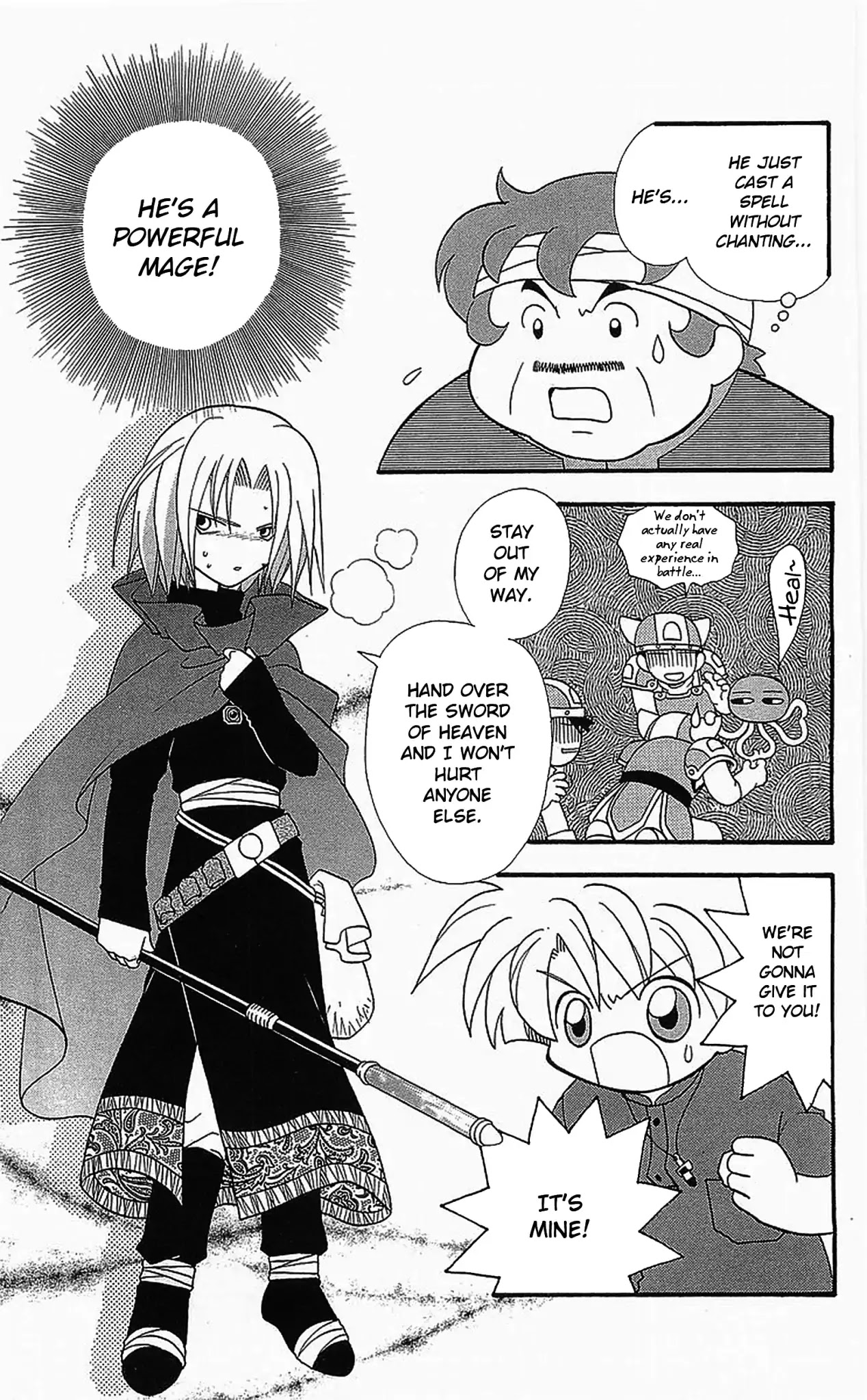 Dragon Quest: Tale of Heaven Chapter 8 page 11 - Chapter 8: The Silver-Haired Mage