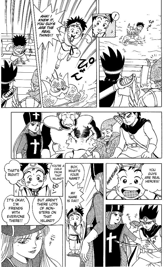 Dragon Quest: The Adventure of Dai Chapter 1 page 12 - Chapter 1: Derupa! Iruiru! Part 1