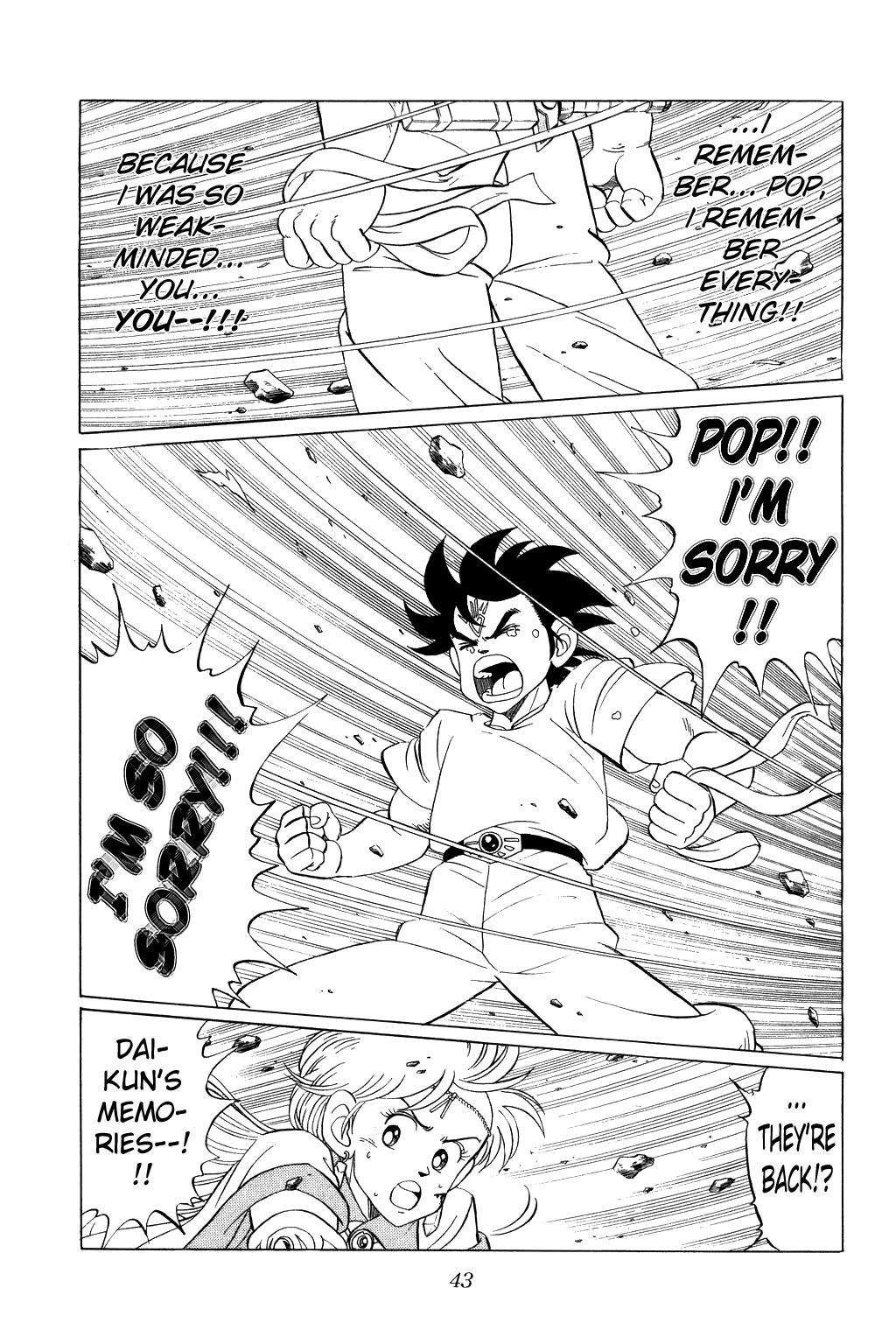Dragon Quest: The Adventure of Dai Chapter 106 page 18 - Chapter 106: Pop's Final Moment