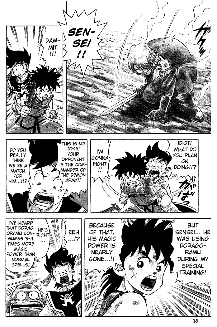 Dragon Quest: The Adventure of Dai Chapter 11 page 10 - Chapter 11: Battle!! Hadlar versus Avan