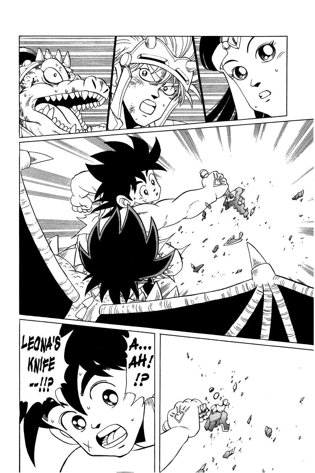 Dragon Quest: The Adventure of Dai Chapter 110 page 16 - Chapter 110: Super Spell, Life or Death...!!?