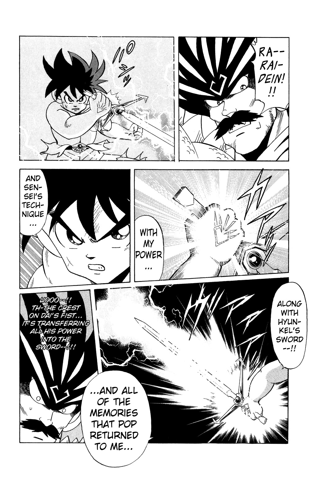 Dragon Quest: The Adventure of Dai Chapter 112 page 6 - Chapter 112: An Attack That Surpasses Death!!!