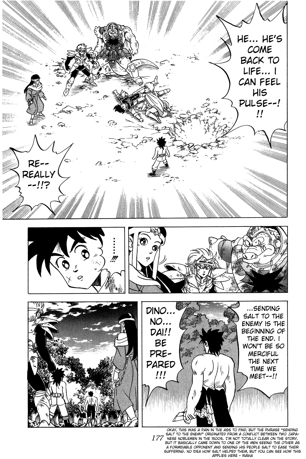 Dragon Quest: The Adventure of Dai Chapter 113 page 17 - Chapter 113: A Father's Farewell