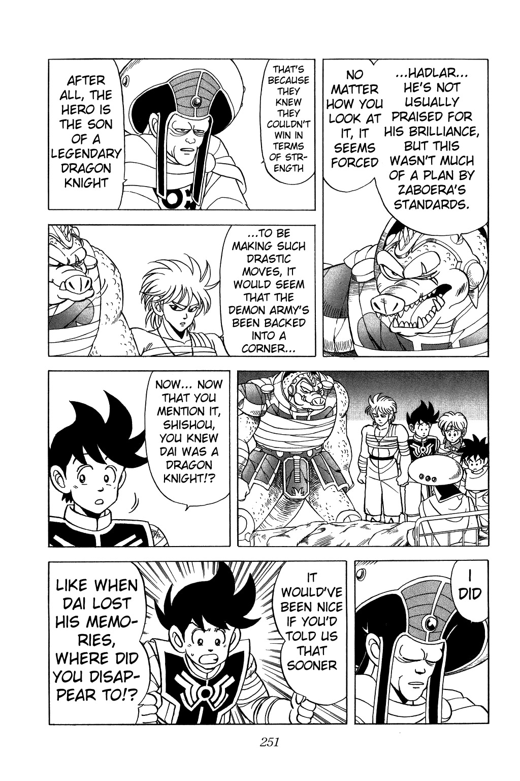 Dragon Quest: The Adventure of Dai Chapter 117 page 11 - Chapter 117: Individual Missions