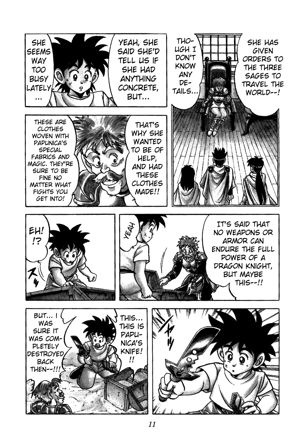 Dragon Quest: The Adventure of Dai Chapter 119 page 9 - Chapter 119: Where's the Strongest Blade?
