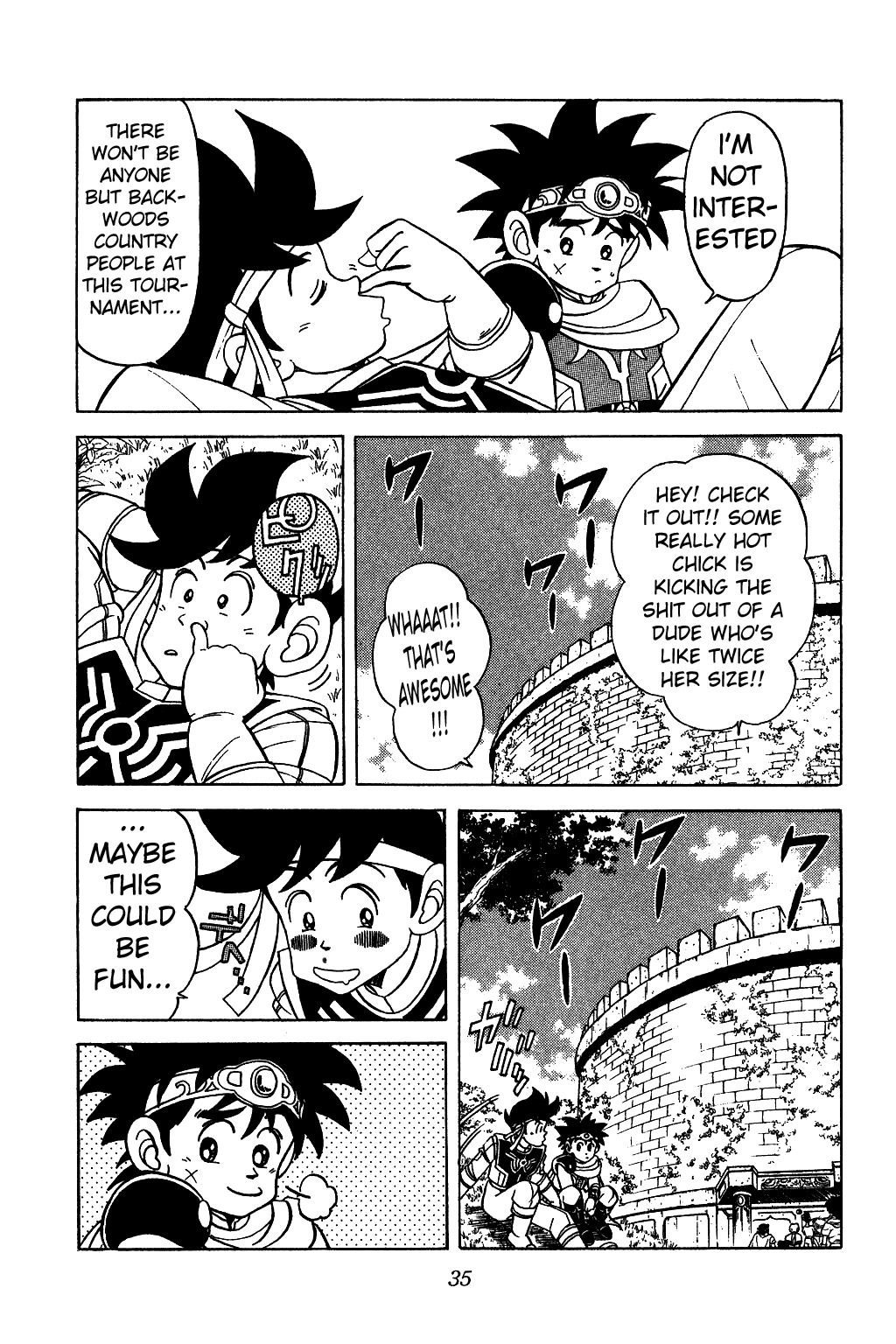 Dragon Quest: The Adventure of Dai Chapter 120 page 14 - Chapter 120: The Romos Martial Arts Tournament