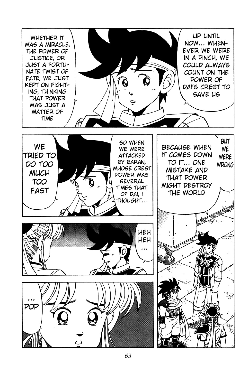 Dragon Quest: The Adventure of Dai Chapter 122 page 3 - Chapter 122: The Blade of Champions