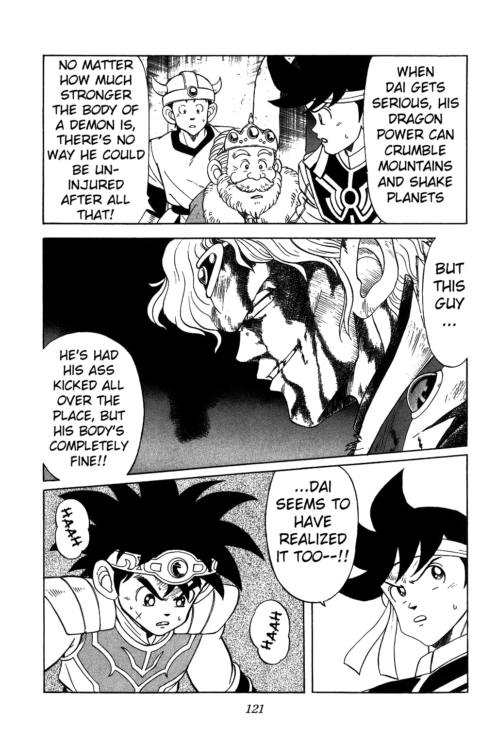 Dragon Quest: The Adventure of Dai Chapter 125 page 4 - Chapter 125: TheFearsome Hyper Demon
