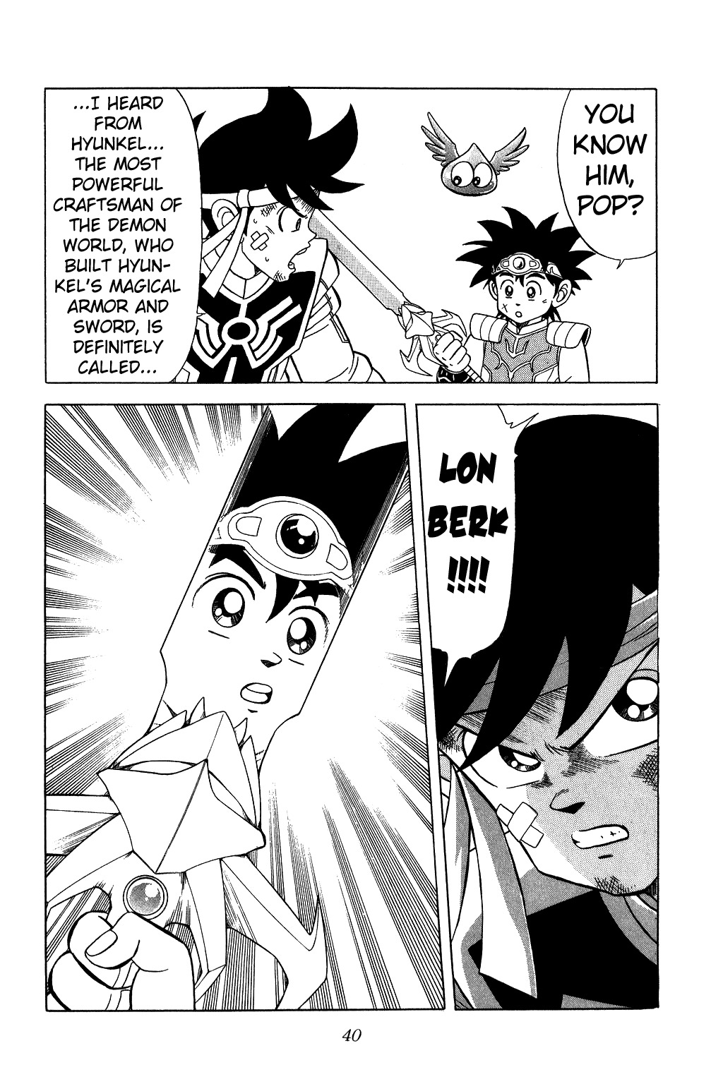 Dragon Quest: The Adventure of Dai Chapter 136 page 19 - Chapter 136: Hometown Lankarks
