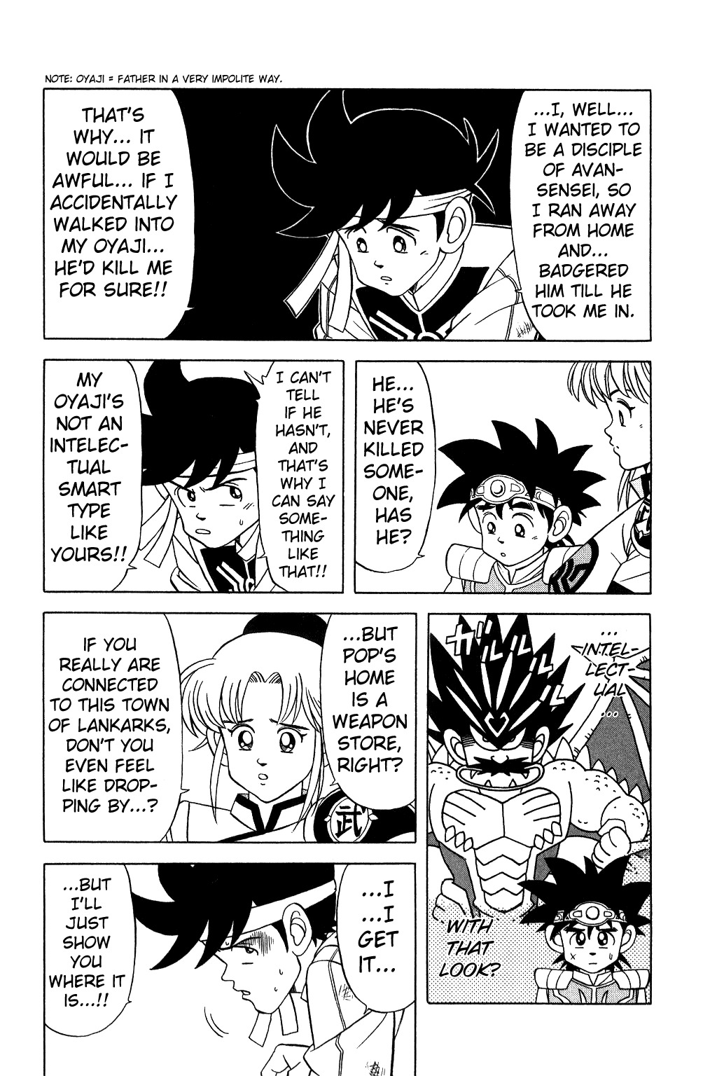 Dragon Quest: The Adventure of Dai Chapter 136 page 5 - Chapter 136: Hometown Lankarks