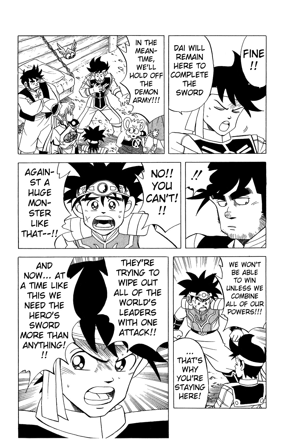 Dragon Quest: The Adventure of Dai Chapter 139 page 16 - Chapter 139: Stop the Giant Demon Castle!!!