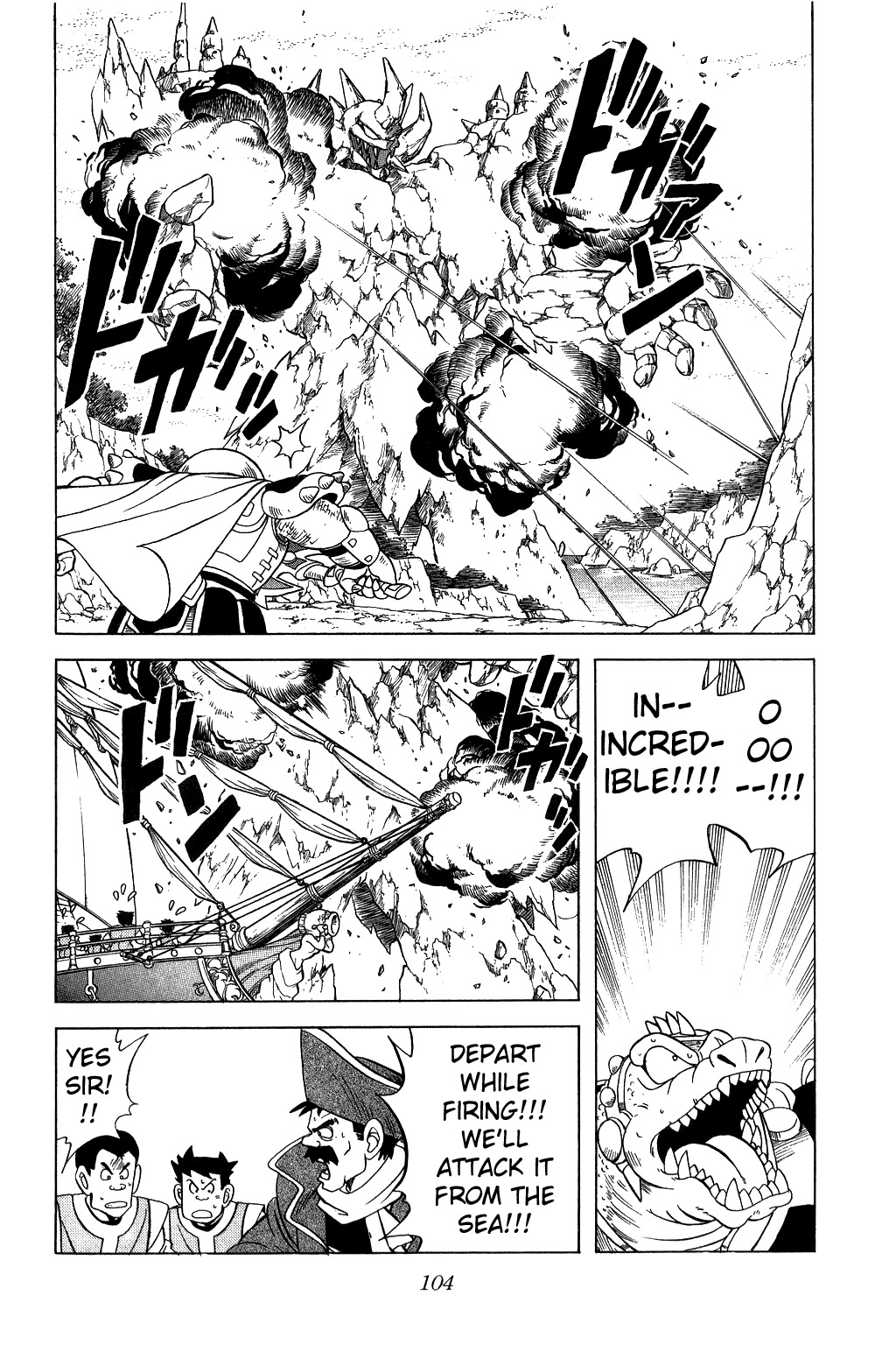 Dragon Quest: The Adventure of Dai Chapter 140 page 2 - Chapter 140: The Giant of Despair