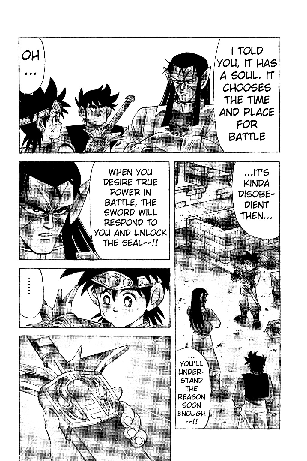 Dragon Quest: The Adventure of Dai Chapter 147 page 3 - Chapter 147: Dai's Sword