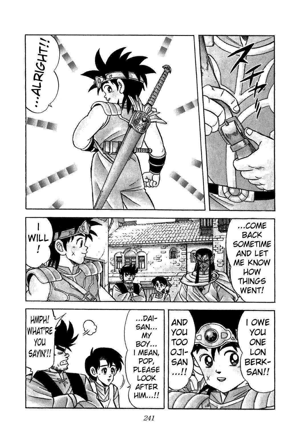 Dragon Quest: The Adventure of Dai Chapter 147 page 4 - Chapter 147: Dai's Sword