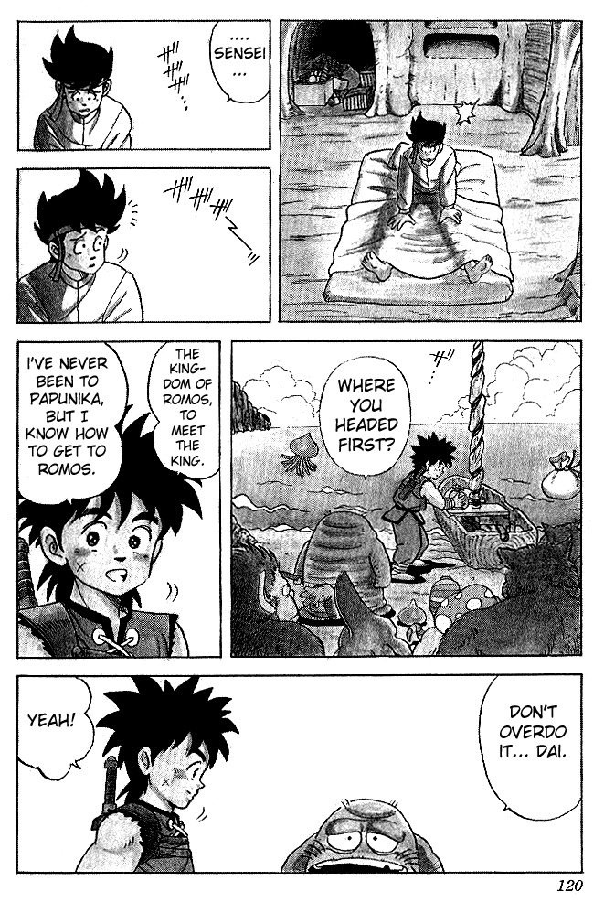 Dragon Quest: The Adventure of Dai Chapter 15 page 16 - Chapter 15: The Journey to Epic Adventure!!