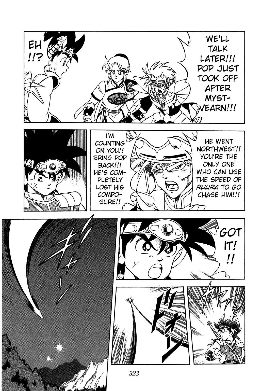 Dragon Quest: The Adventure of Dai Chapter 151 page 13 - Chapter 151: Pursuing Myst-Vearn