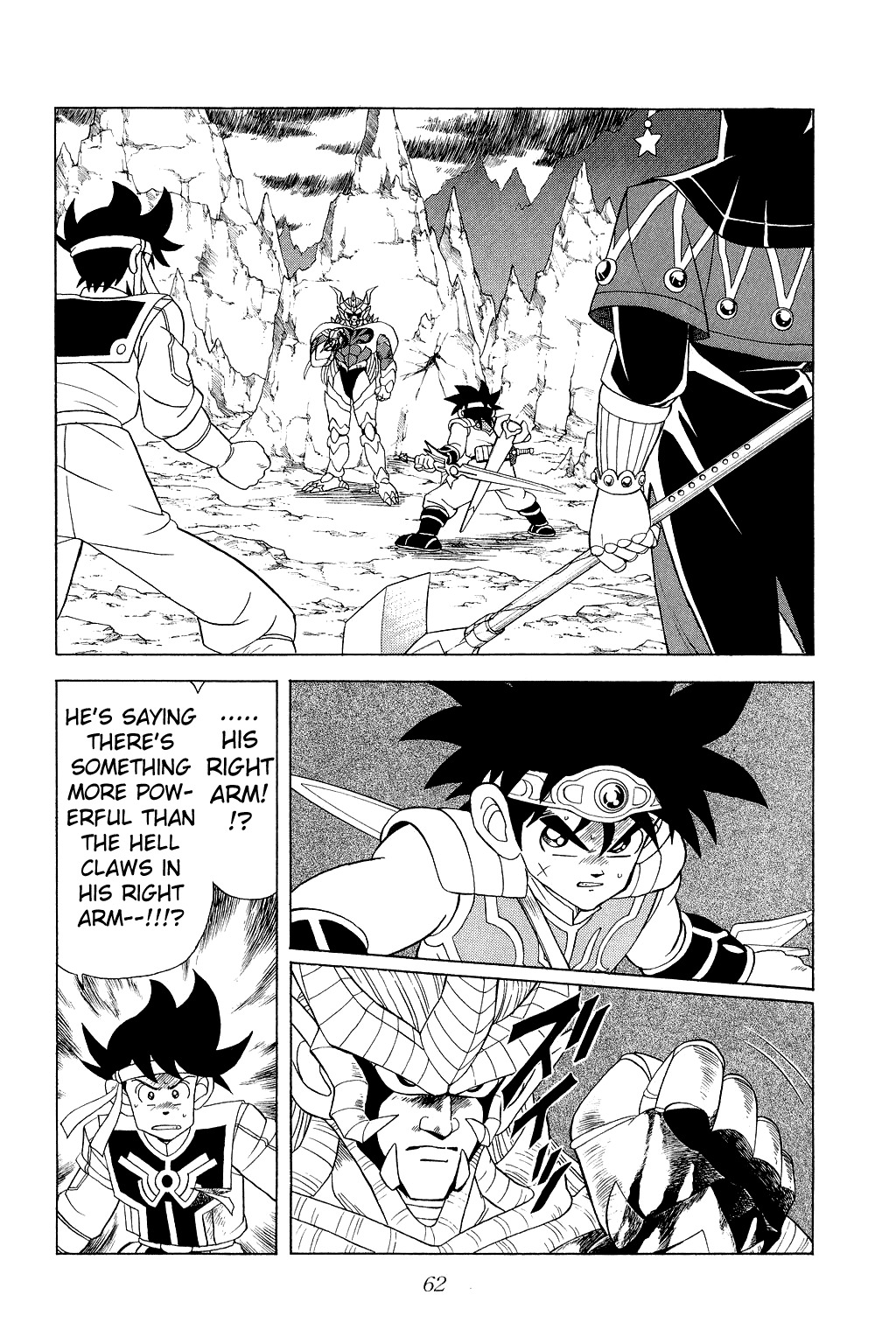 Dragon Quest: The Adventure of Dai Chapter 155 page 2 - Chapter 155: The Demonic Right Arm...!!!