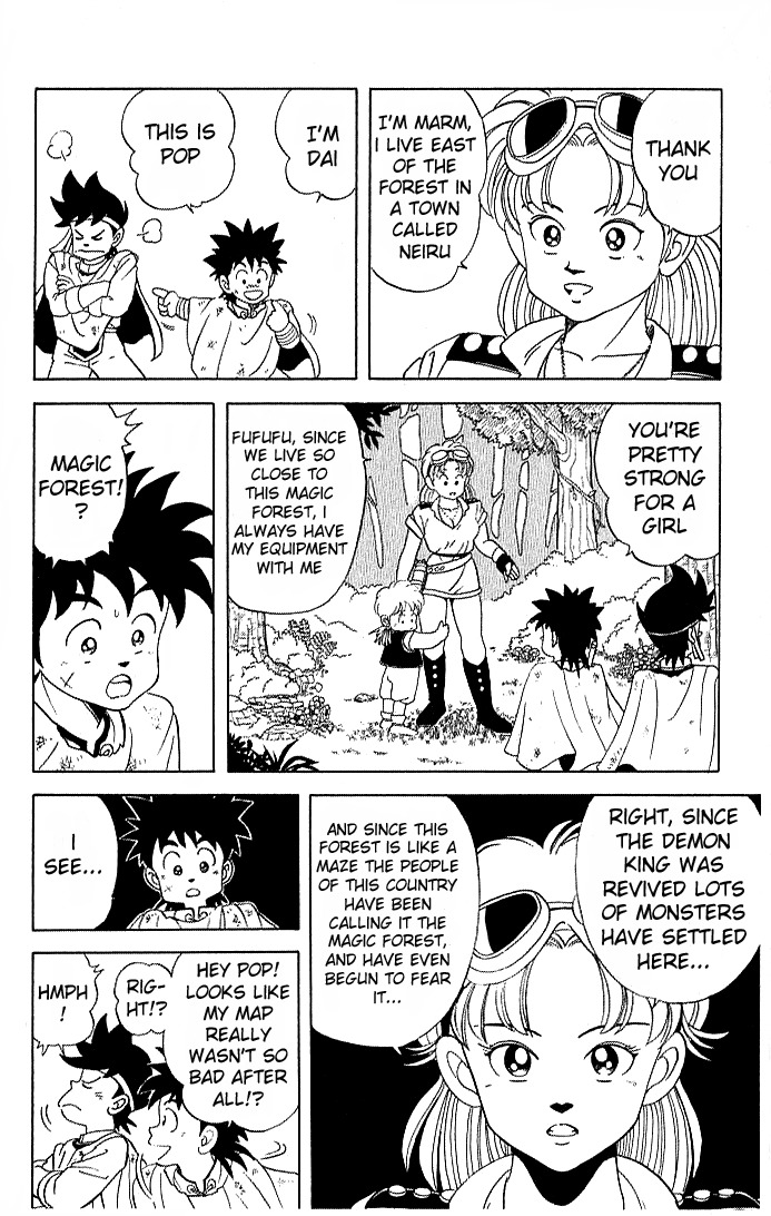Dragon Quest: The Adventure of Dai Chapter 16 page 13 - Chapter 16: Maam of the Magic Forest