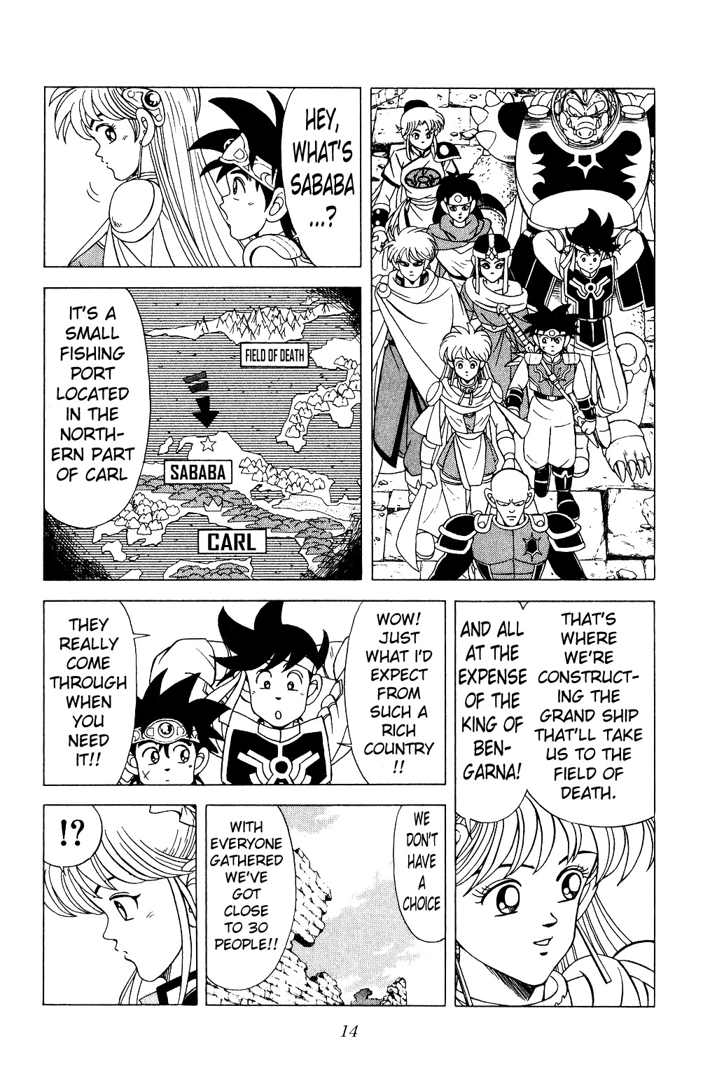 Dragon Quest: The Adventure of Dai Chapter 169 page 12 - Chapter 169: Violent Earthquake in the Kingdom of Carl