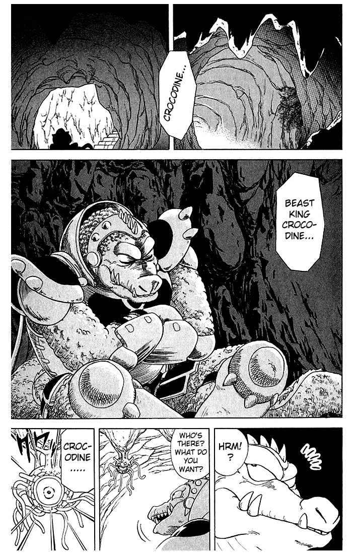Dragon Quest: The Adventure of Dai Chapter 17 page 7 - Chapter 17: The Beast King!! Crocodine