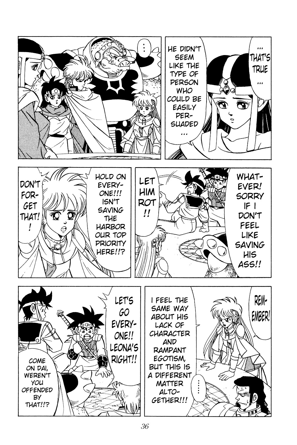 Dragon Quest: The Adventure of Dai Chapter 170 page 12 - Chapter 170: The Hero of the North
