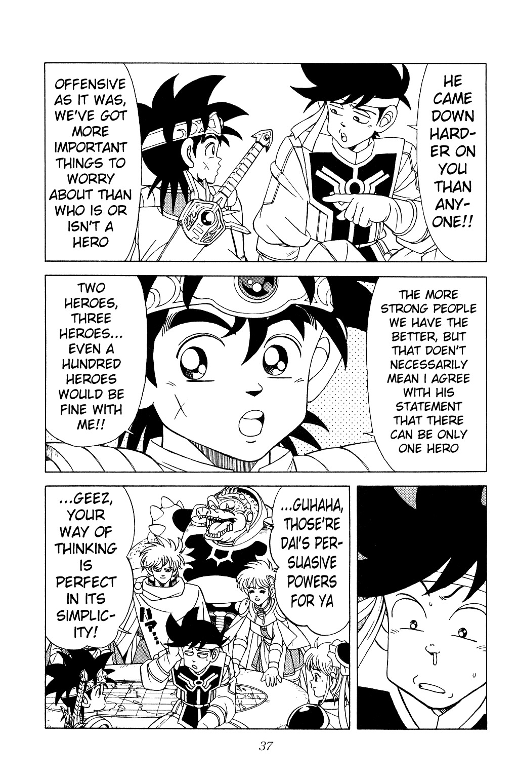 Dragon Quest: The Adventure of Dai Chapter 170 page 13 - Chapter 170: The Hero of the North
