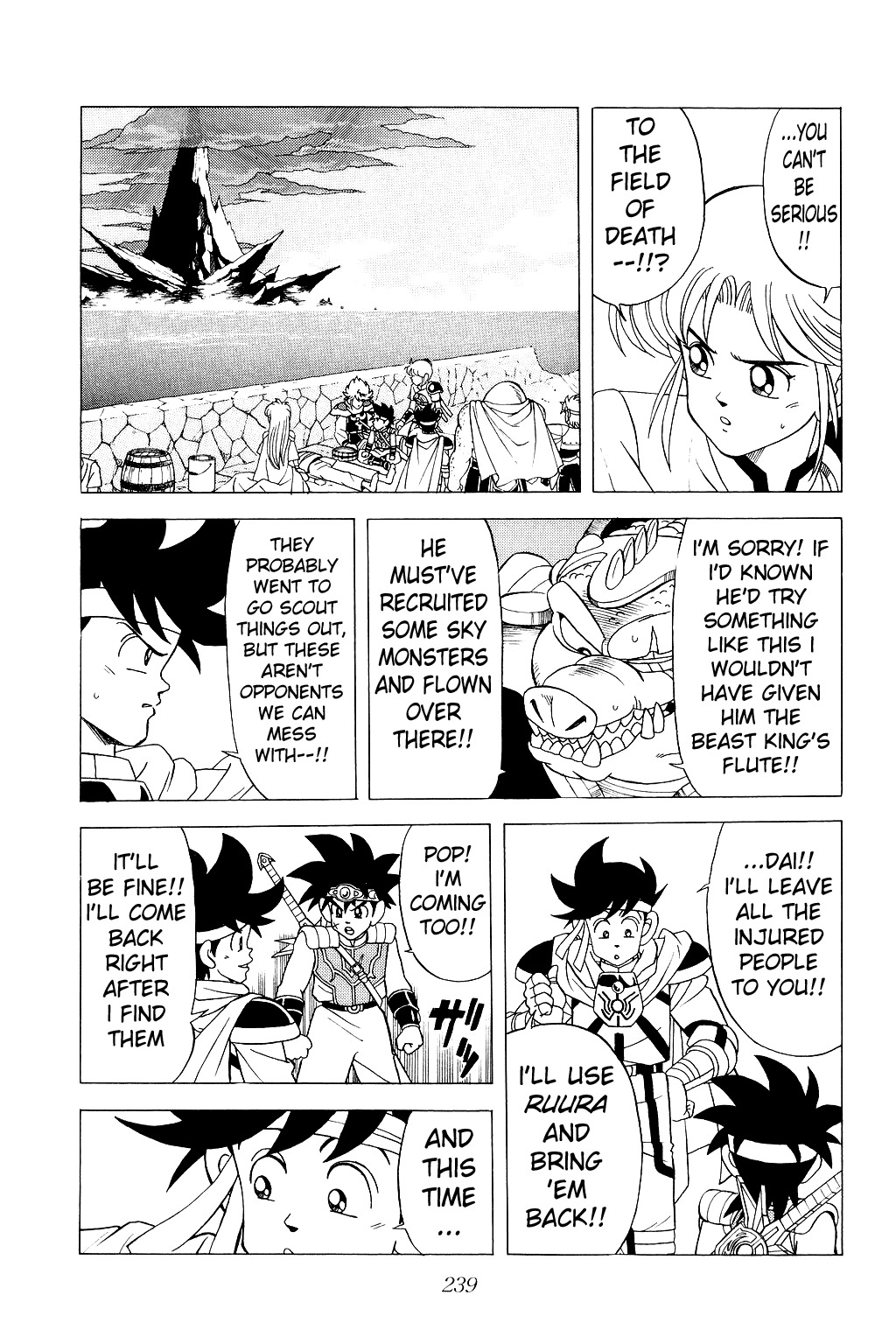 Dragon Quest: The Adventure of Dai Chapter 181 page 4 - Chapter 181: The Perseverance of the Little Guy