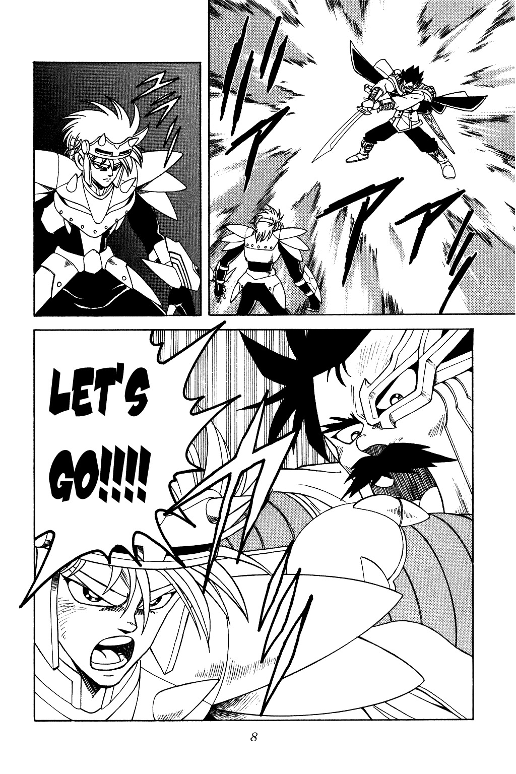 Dragon Quest: The Adventure of Dai Chapter 185 page 6 - Chapter 185: Fight...!!!
