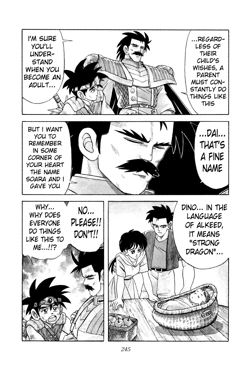 Dragon Quest: The Adventure of Dai Chapter 197 page 10 - Chapter 197: Farewell, My Son...