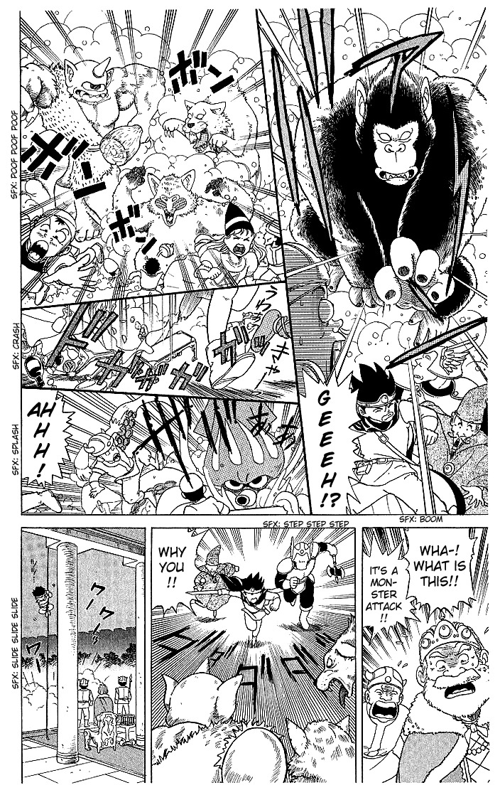 Dragon Quest: The Adventure of Dai Chapter 2 page 8 - Chapter 2: Derupa! Iruiru! Part 2