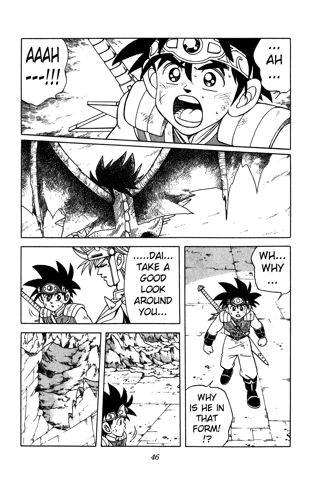 Dragon Quest: The Adventure of Dai Chapter 203 page 2 - Chapter 203: The Death of Baran