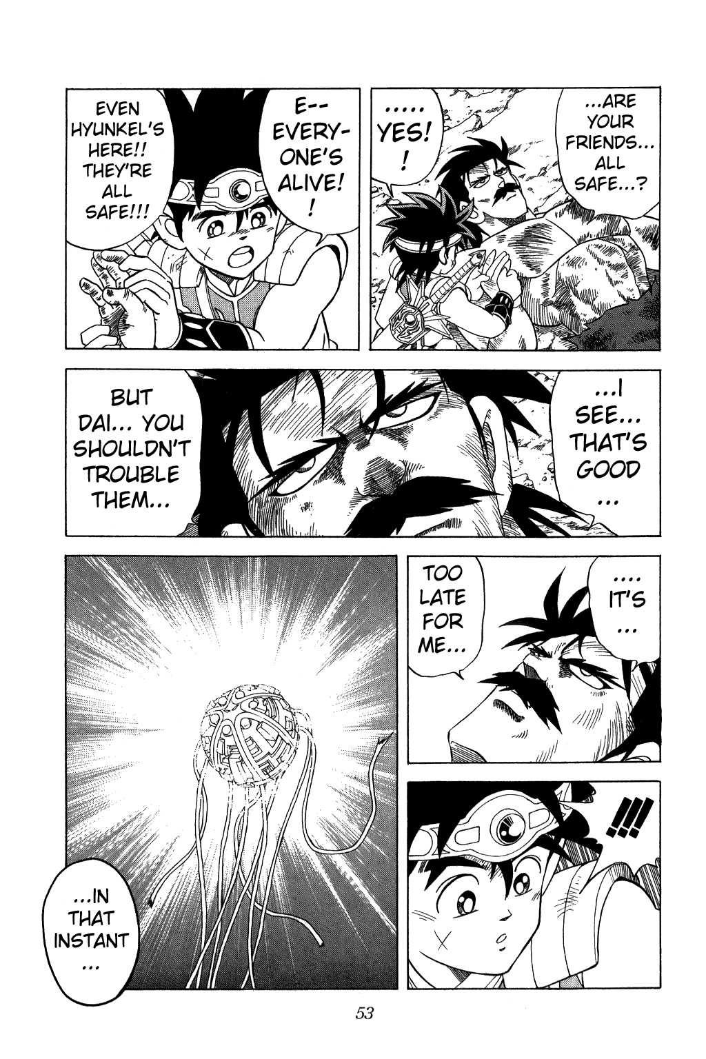 Dragon Quest: The Adventure of Dai Chapter 203 page 9 - Chapter 203: The Death of Baran