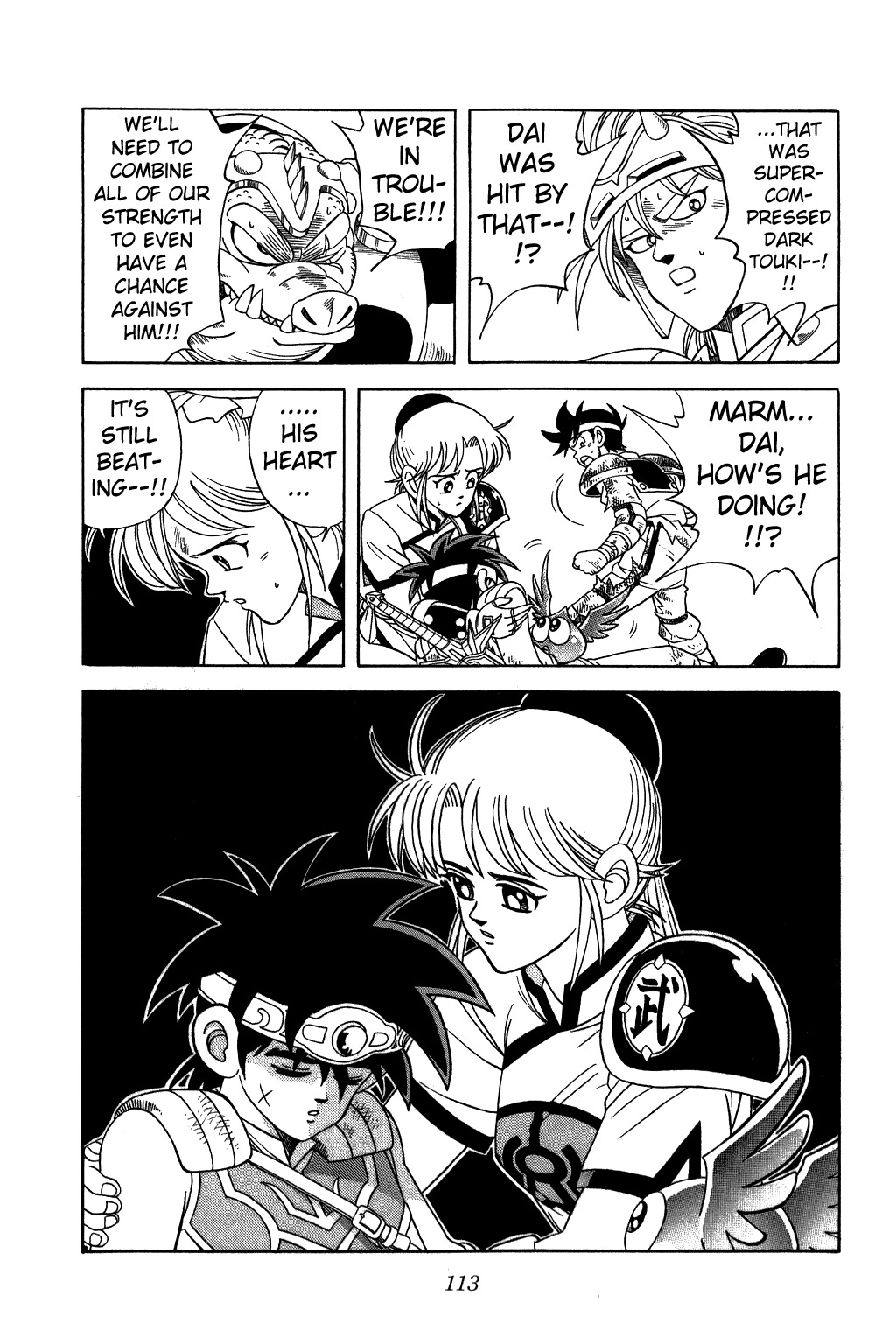 Dragon Quest: The Adventure of Dai Chapter 206 page 11 - Chapter 206: The Difference in Levels...!!!
