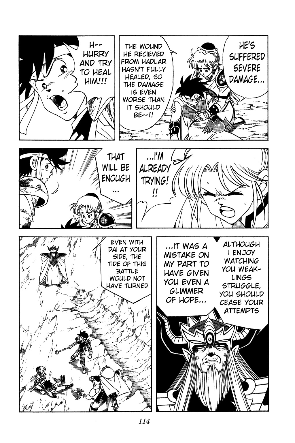 Dragon Quest: The Adventure of Dai Chapter 206 page 12 - Chapter 206: The Difference in Levels...!!!