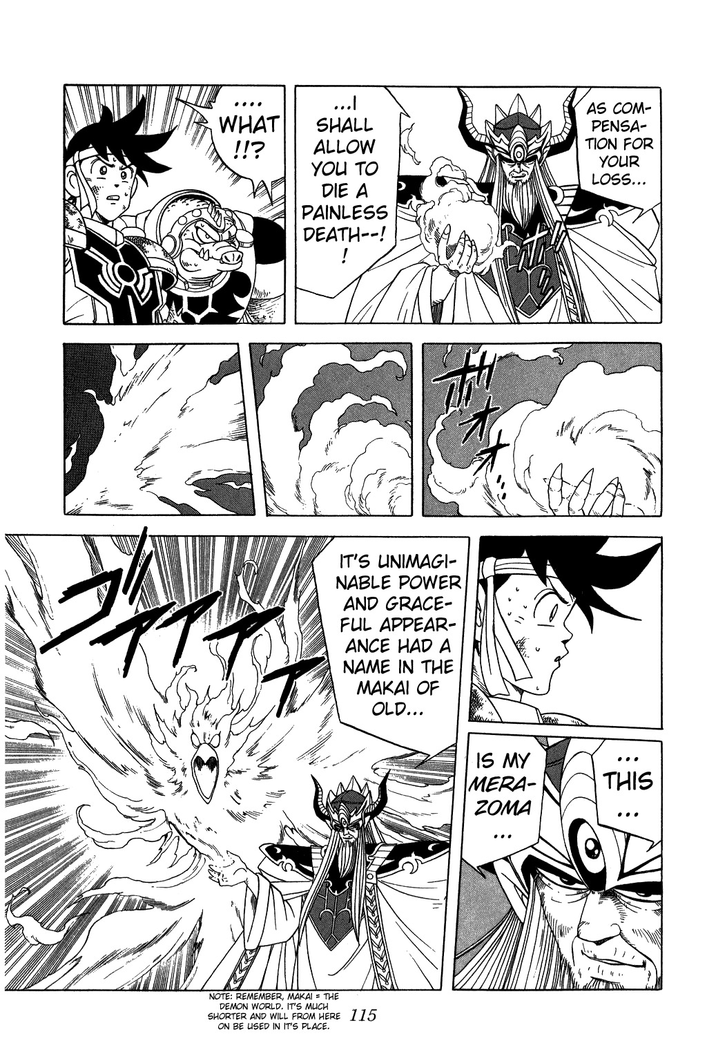 Dragon Quest: The Adventure of Dai Chapter 206 page 13 - Chapter 206: The Difference in Levels...!!!