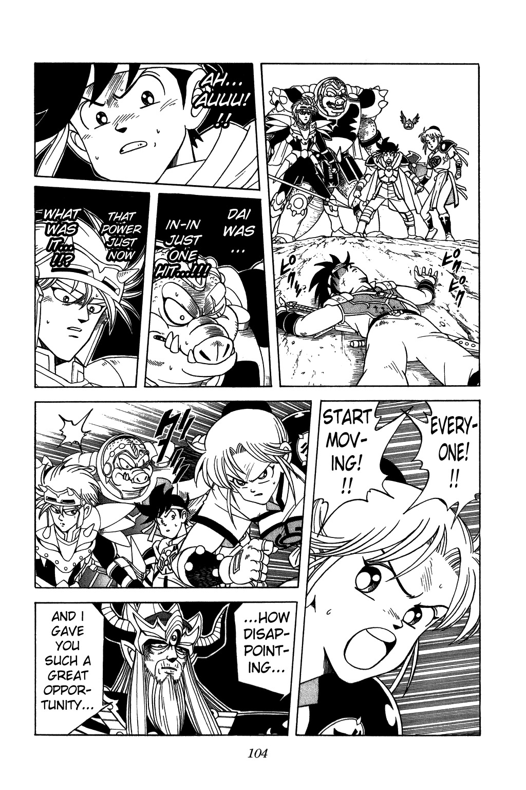 Dragon Quest: The Adventure of Dai Chapter 206 page 2 - Chapter 206: The Difference in Levels...!!!