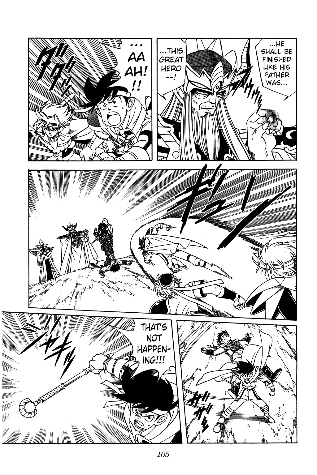 Dragon Quest: The Adventure of Dai Chapter 206 page 3 - Chapter 206: The Difference in Levels...!!!