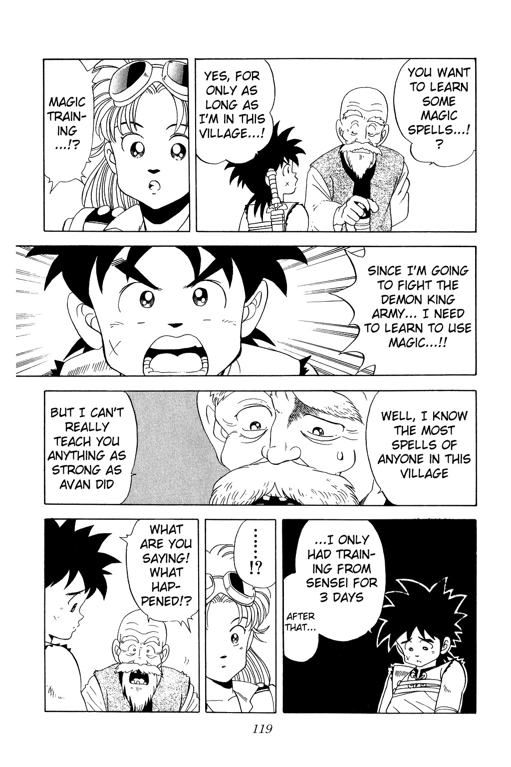 Dragon Quest: The Adventure of Dai Chapter 21 page 16 - Chapter 21: Avan, Our Teacher