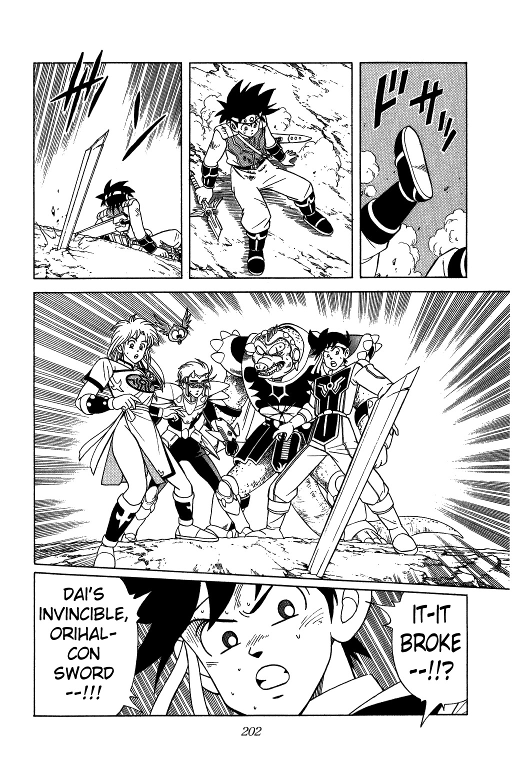 Dragon Quest: The Adventure of Dai Chapter 211 page 2 - Chapter 211: Broken Sword...!!!