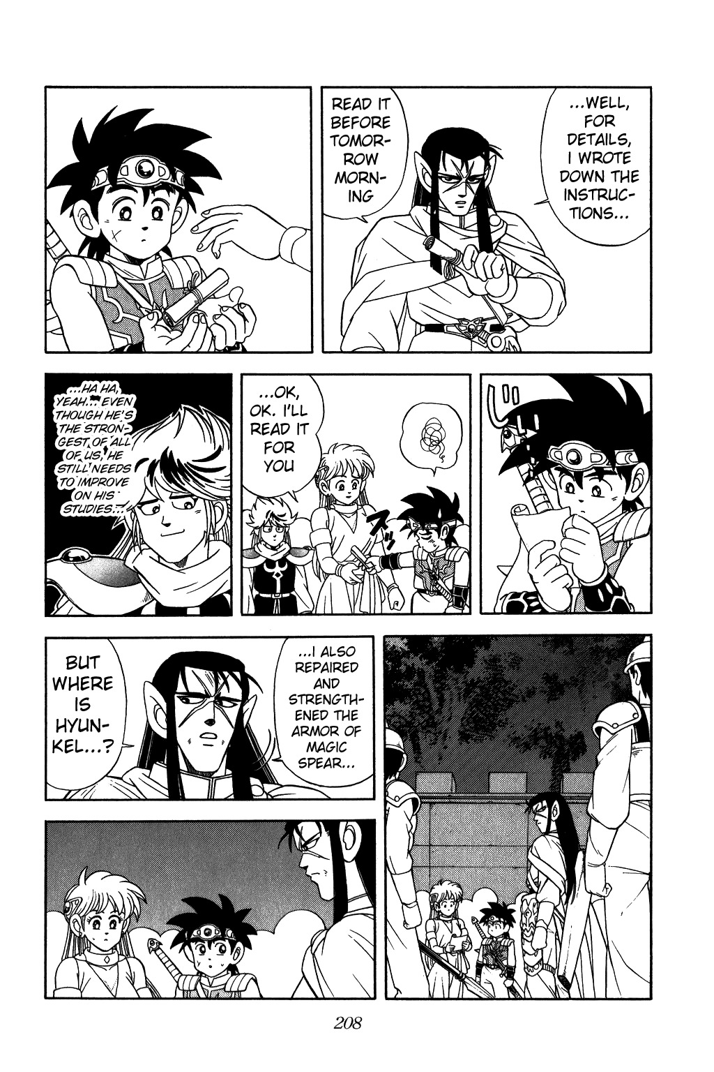 Dragon Quest: The Adventure of Dai Chapter 227 page 8 - Chapter 227: Behold! The New Equipment