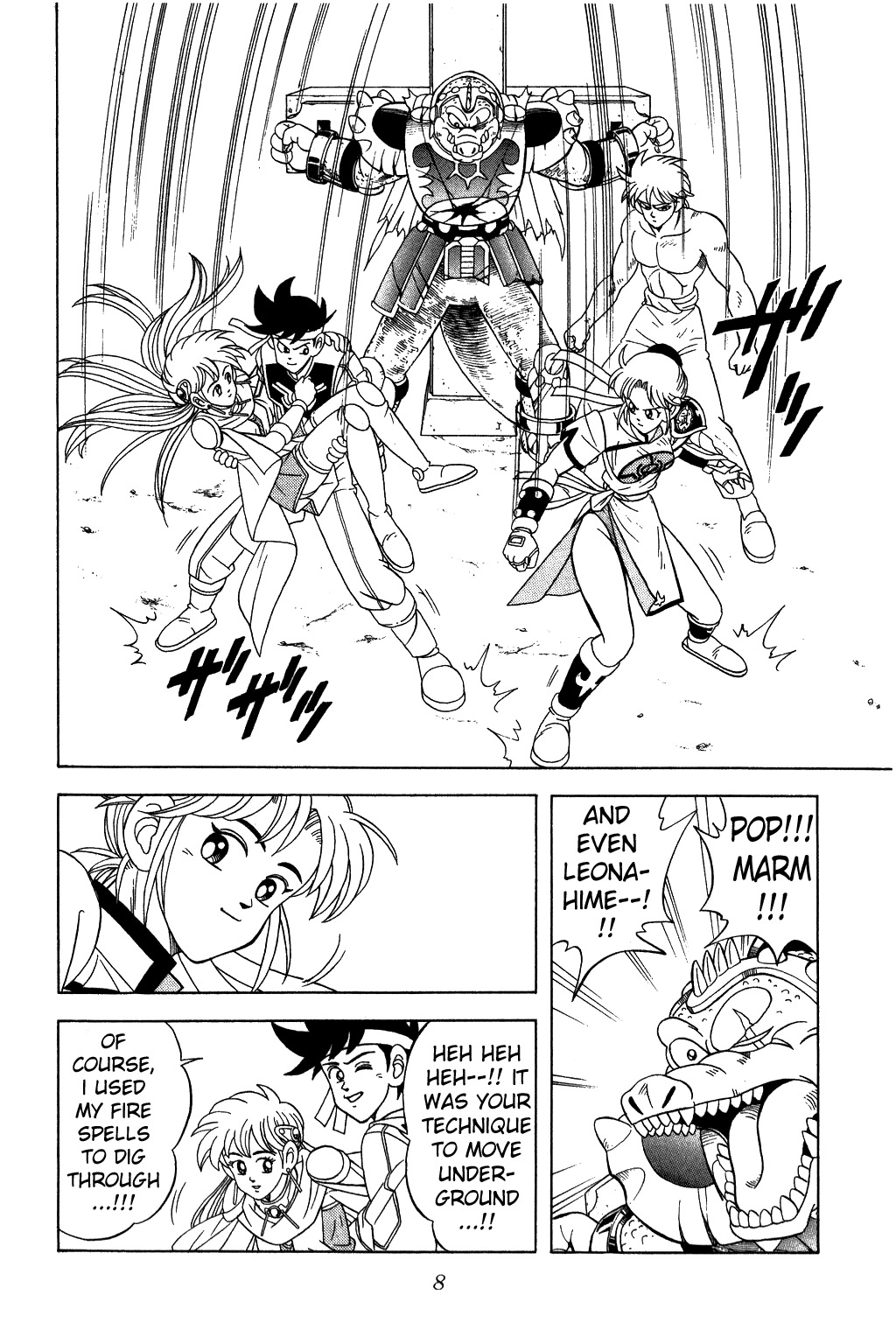 Dragon Quest: The Adventure of Dai Chapter 233 page 6 - Chapter 233: Gather!! The Five Disciples